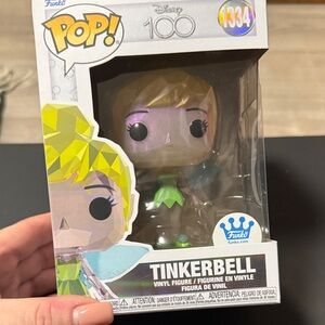 Funko Pop Tinker Bell #1334 Disney 100 Funko Shop Exclusive Vinyl Figure